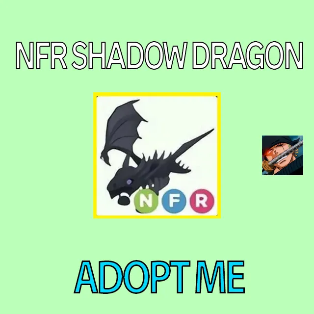 NFR SHADOW DRAGON - ADOPT ME - Roblox Game Items - Gameflip