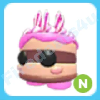 Neon Cake Friend