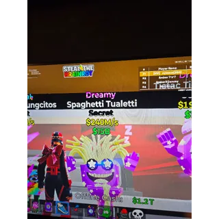 STEAL THE BRAINROT FORTNITE - DREAMY SPAGHETTI TUALETTI