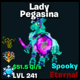  LADY PEGASINA HALLOWEEN 3 TRAITS 51.5Qi/s 🔥🔥🔥🔥  FORTNITE STEAL THE BRAINROT