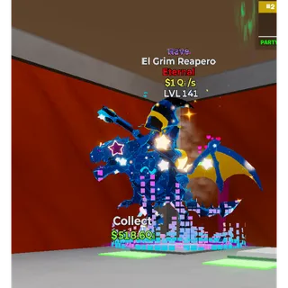 El Grim Reapero 3 traits Rave 🔥🔥🔥🔥Fortnite Steal The Brainrots