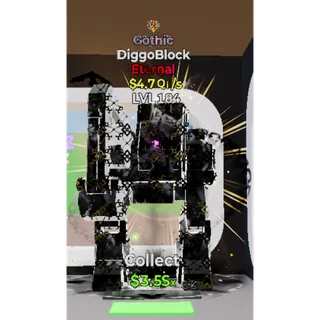 DiggoBlock.🔥🔥🔥🔥 Lvl184  4.7Qi/S Steal The Brainrot | Fortnite Steal the Brainrot