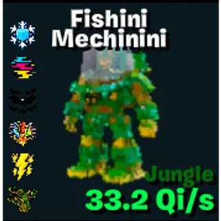 Fishini Mechinini Jungle 6 Traits🔥🔥🔥🔥 Fortnite Steal the Brainrot