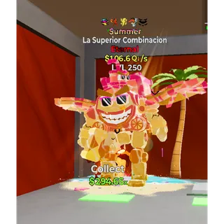 FORTNITE STEAL THE BRAINROT LA SUPERIOR COMBINACION SUMMER🔥🔥🔥🔥 106,6 Qi/s MAXED