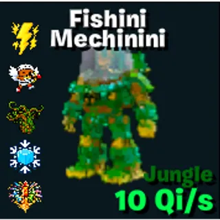 Fishini Mechinini Jungle 5 Traits🔥🔥🔥🔥 Fortnite Steal the Brainrot