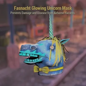 Glowing Unicorn Mask