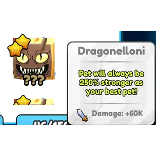⭐⭐ Dragon OMEGA Pet (+250% damage)