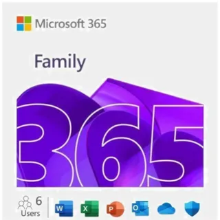 $129.99 USD Microsoft 365 Family - Subscription License - 1 Year