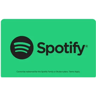 $99.00 USD Spotify Gift Card