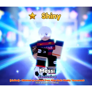 Shiny Messi / Isagi Evo