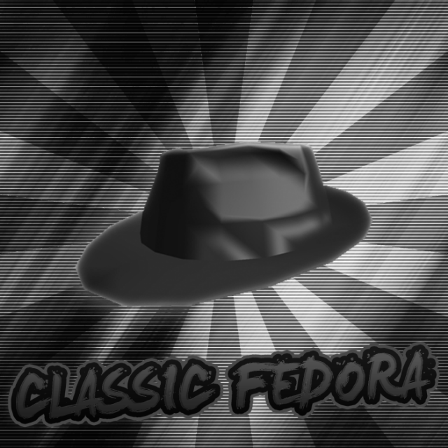 Fedora roblox hat