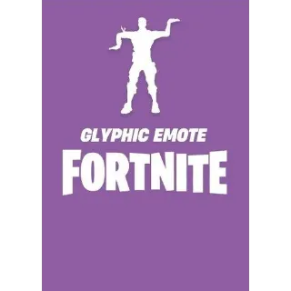 Fortnite - Glyphic Emote epic code