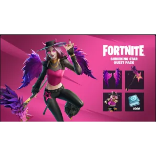 Fortnite Shrieking Star Quest Pack