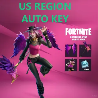 Fortnite Shrieking Star Quest Pack