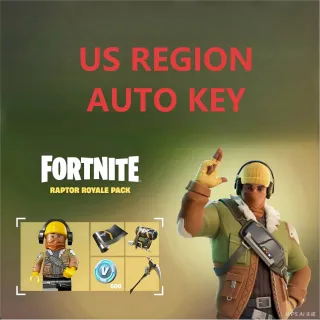 FORTNITE Raptor Royale Pack