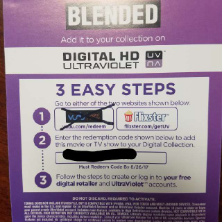 Blended - Digital Movie - Digital Movies - Gameflip