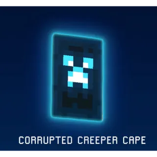Minecraft Corrupted Creeper Cape