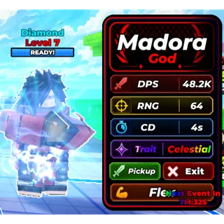 Diamond Madora God 48.2K DPS - Defend Ur Base With Anime