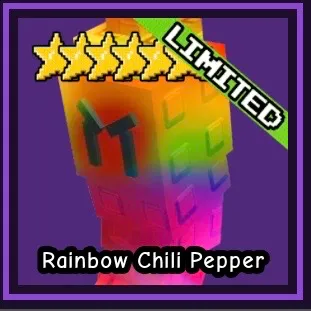 Rainbow Chilli Pepper - Garden Tower Defense