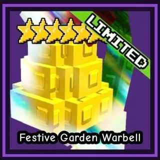 Festive Garden Warbell - Garden Tower Defense