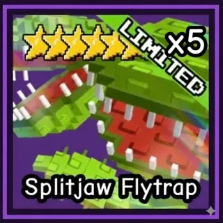 x5 Splitjaw Flytrap - Garden Tower Defense