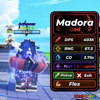 Arrancar Madora (God) 403K DPS - Defend Ur Base With Anime