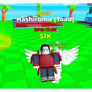 Gold Hashiromo (Toad) God 17.5k DPS - Defend Ur Base With Anime