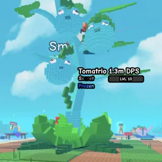 Frozen Tomatrio | 2.6M DMG | 1.3M DPS | 14.1kg - Plants Vs Brainrot