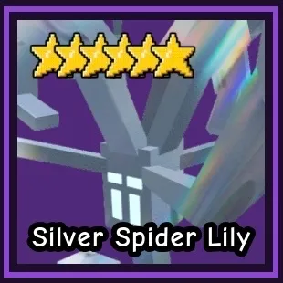 Silver Spider Lily - Garden Tower Defense
