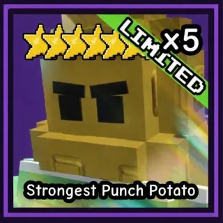 x5 Strongest Punch Potato - Garden Tower Defense