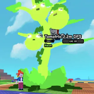 Neon Tomatrio | 4.4M DMG | 2.2M DPS | 18.1kg - Plants Vs Brainrot 