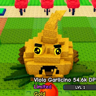 SEMI HUGE Gold Viola Garlicino | Random DPS | 4.2kg | Limited - Plants Vs Brainrot 