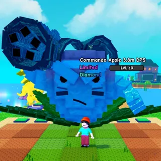 HUGE Diamond Commando Apple 4.2M DMG 3.8M DPS - Plants Vs Brainrot LIMITED
