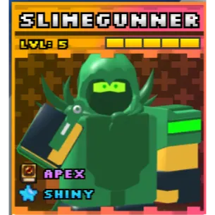 Shiny Apex Slimegunner - Noob Tower Defense
