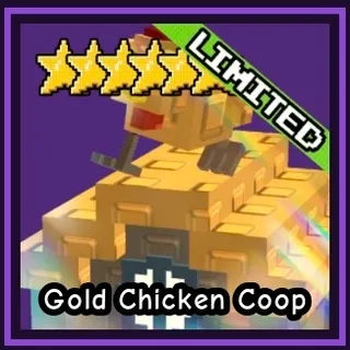 Gold Chicken Coop - Garden Tower Defense