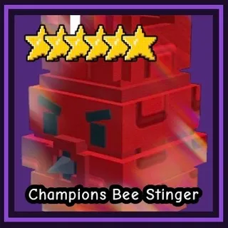 Champions Bee Stinger - Garden Tower Defense
