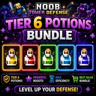 Tier 6 Potion Bundle - Noob Tower Defense
