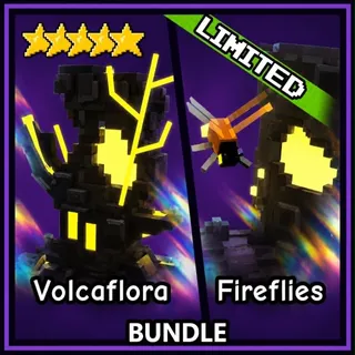 Volcaflora + Fireflies - Garden Tower Defense