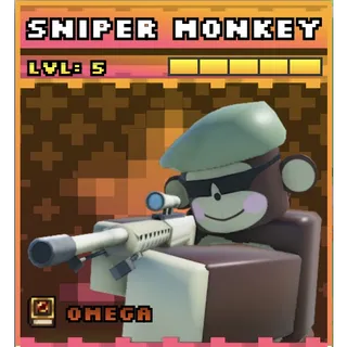 Omega Sniper Monkey - Noob Tower Defense