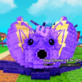 Corrupted King Limone | Random DPS | 1-2kg - Plants Vs Brainrot 