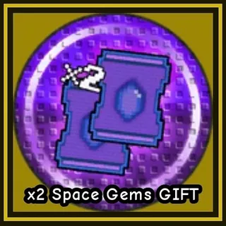 x2 Space Gems Gift - Garden Tower Defense