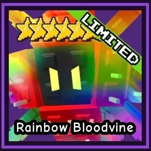 Rainbow Bloodvine - Garden Tower Defense
