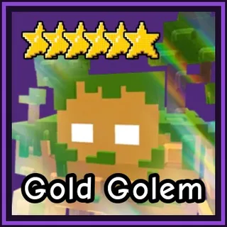 Gold Golem - Garden Tower Defense