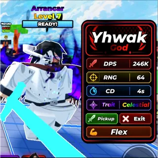 Arrancar Yhwak God 246K DPS - Defend Ur Base With Anime