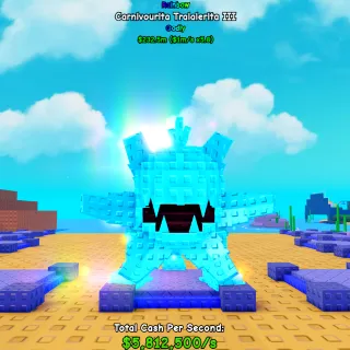 Rainbow Carnivourita Tralalerita | 1M/s - Plants Vs Brainrot 