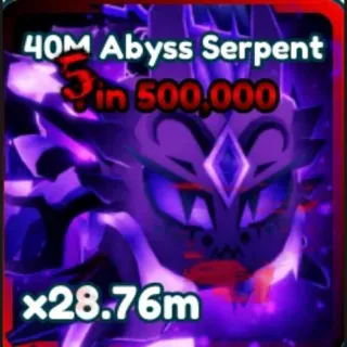40M Abyss Serpent | Tap Simulator