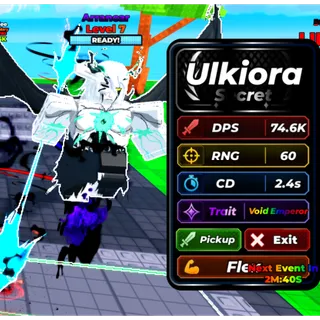 Arrancar Ulkiora 74.6K DPS - Defend Ur Base With Anime