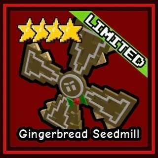 Gingerbread Seedmill - Garden Tower Defense