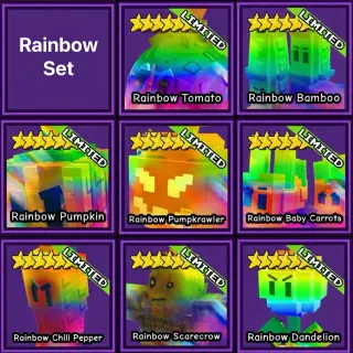 Rainbow Set - Garden Tower Defense