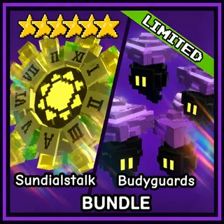 Sundialstalk + Budyguards - Garden Tower Defense